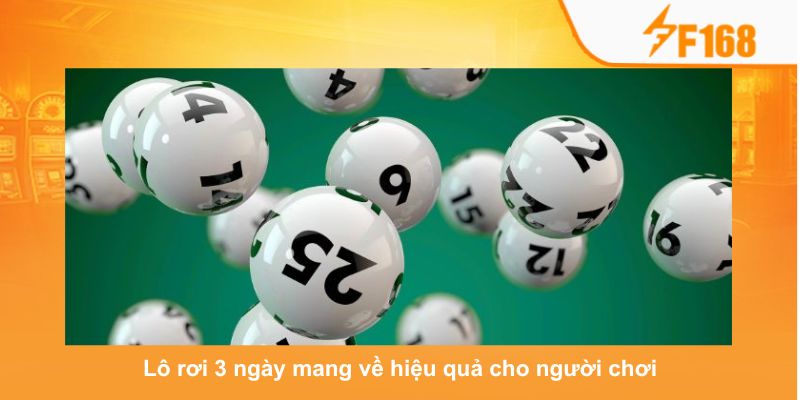 Mẹo Bắt Lô Rơi 3 Ngày Cực Chuẩn Tại F168 Dành Cho Newbie 7 Lô rơi 3 ngày mang về hiệu quả cho người chơi